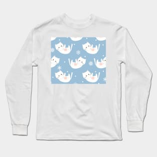 Cats pattern Long Sleeve T-Shirt